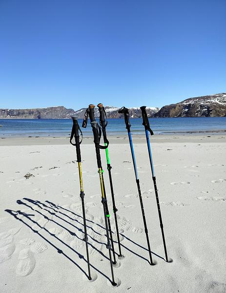Sørsandfjorden pláž severné Nórsko
